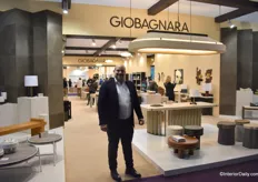 CEO Giorgio Bagnara of the Italian brand Giobagnara. The handmade products feature intricate details and different materials and techniques. The idea behind the company was “a tailor made dress in interior design”.